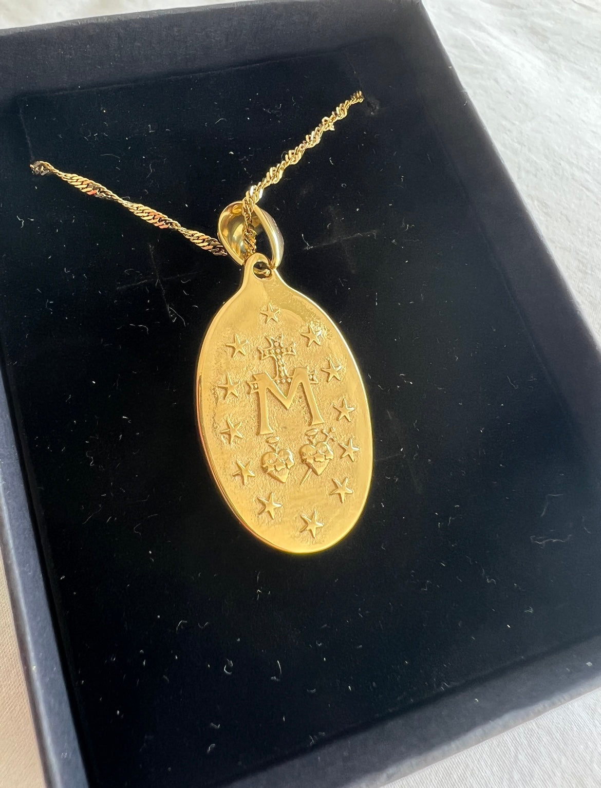 Medalla Milagrosa acero