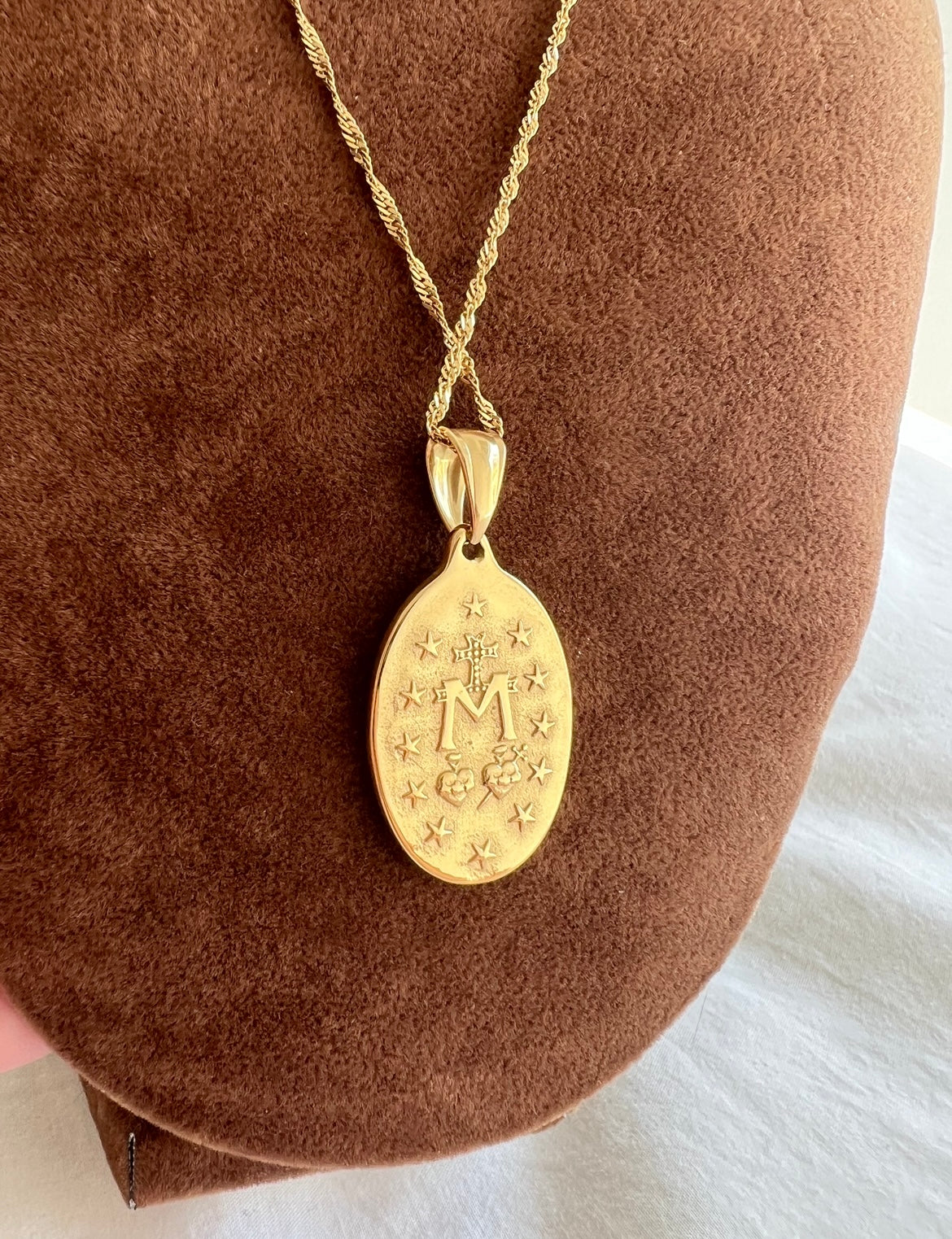 Medalla Milagrosa acero