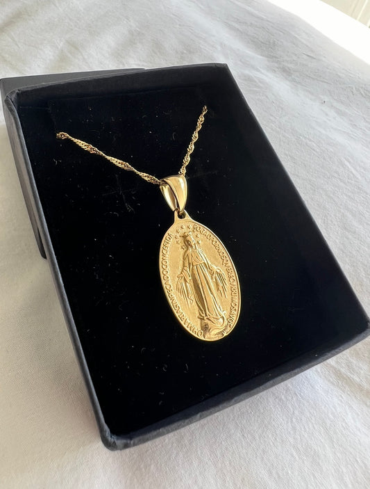Medalla Milagrosa acero