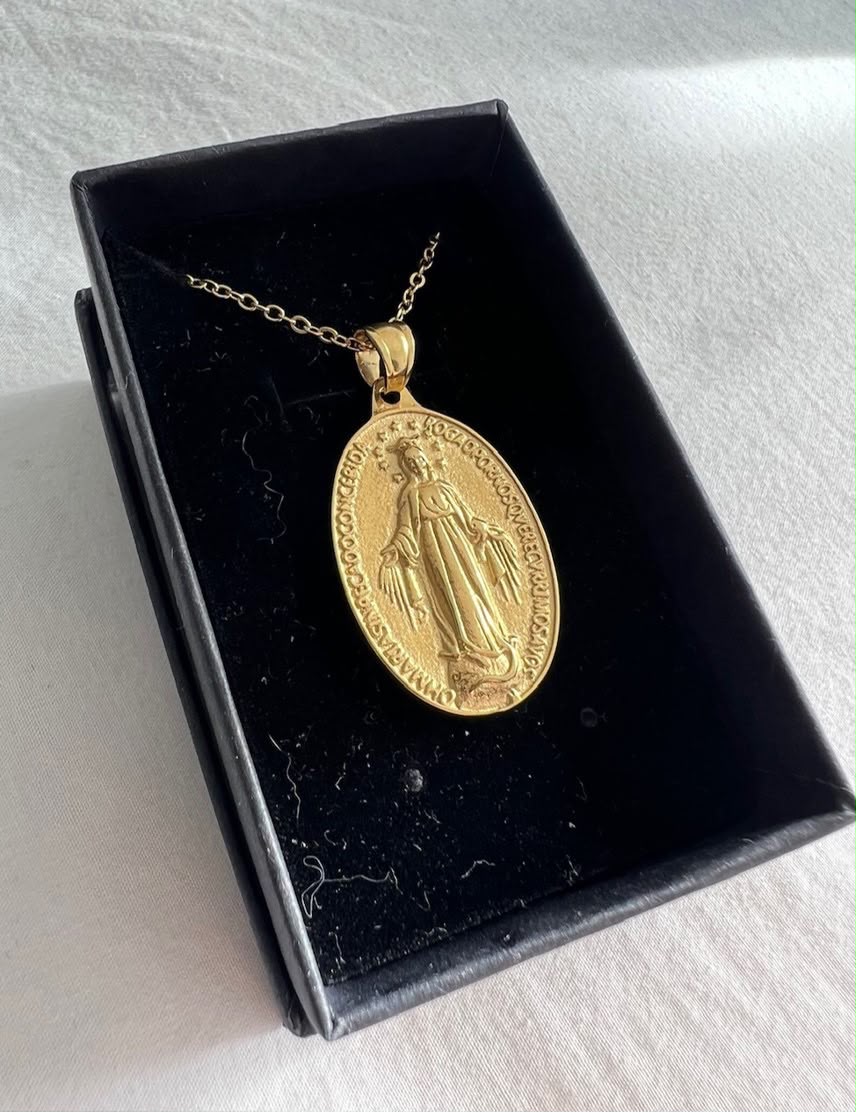 Medalla Milagrosa acero