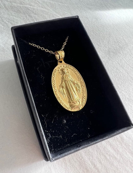 Medalla Milagrosa acero