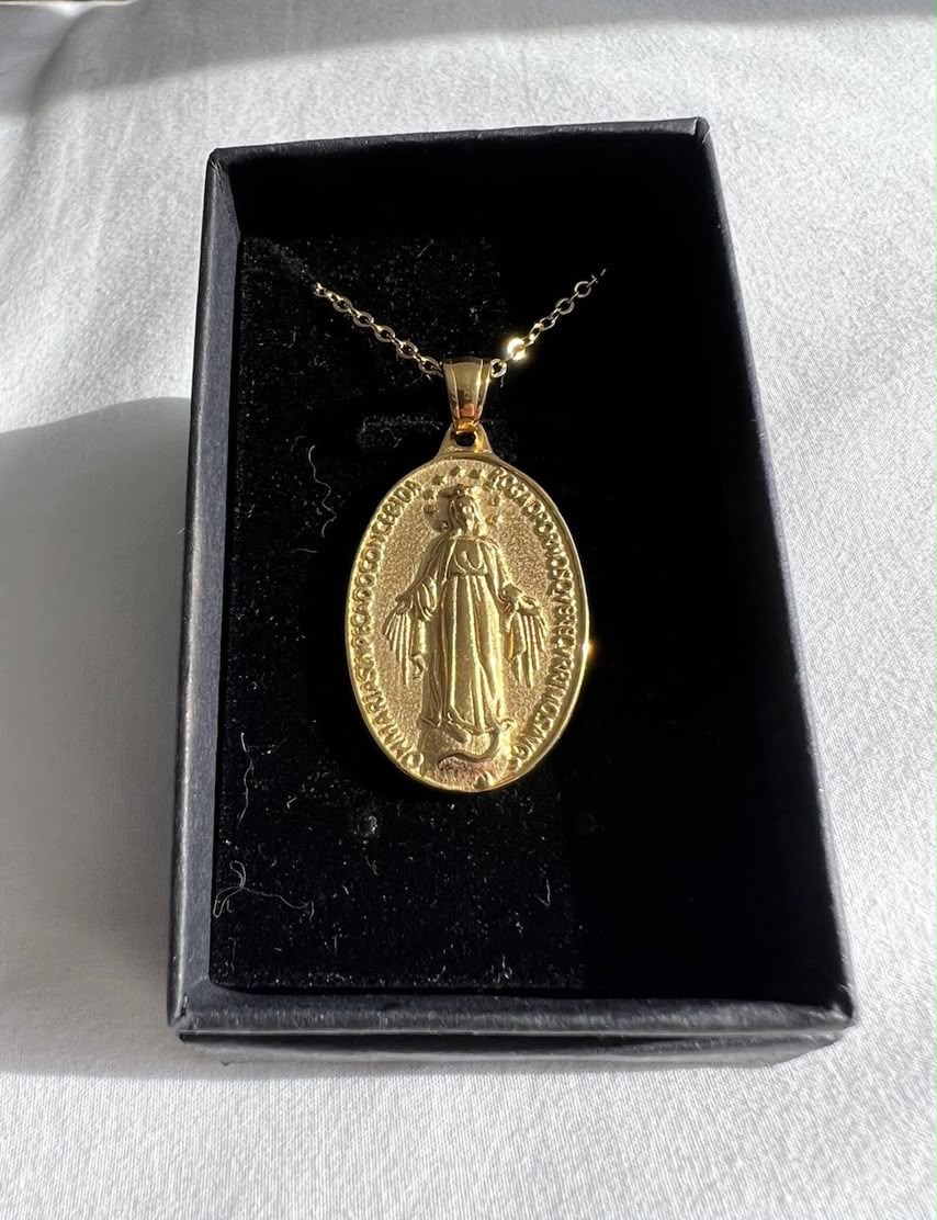 Medalla Milagrosa acero