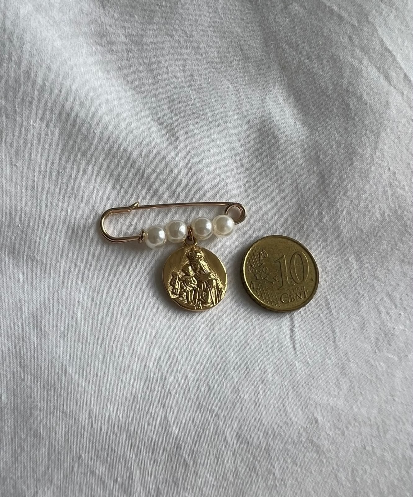 Broche escapulario bebé